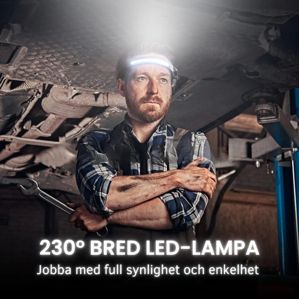 Helljus LED-pannlampa